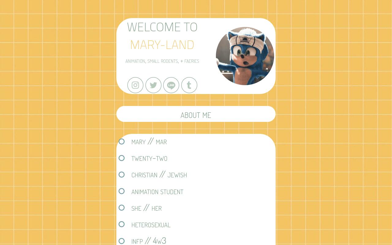 Carrd profile picture for @maryland